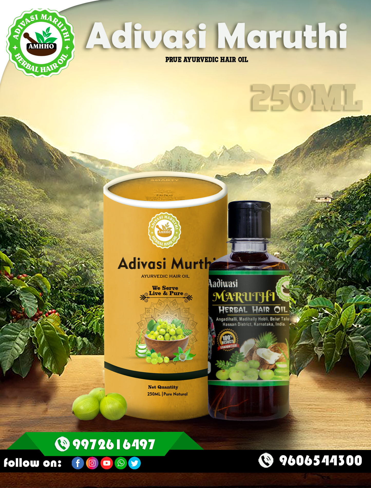 HAKKI PIKKI ADIVASI HAIR OIL