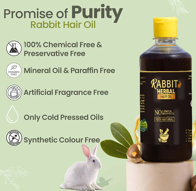 RABBIT BLOOD HAIR OIL