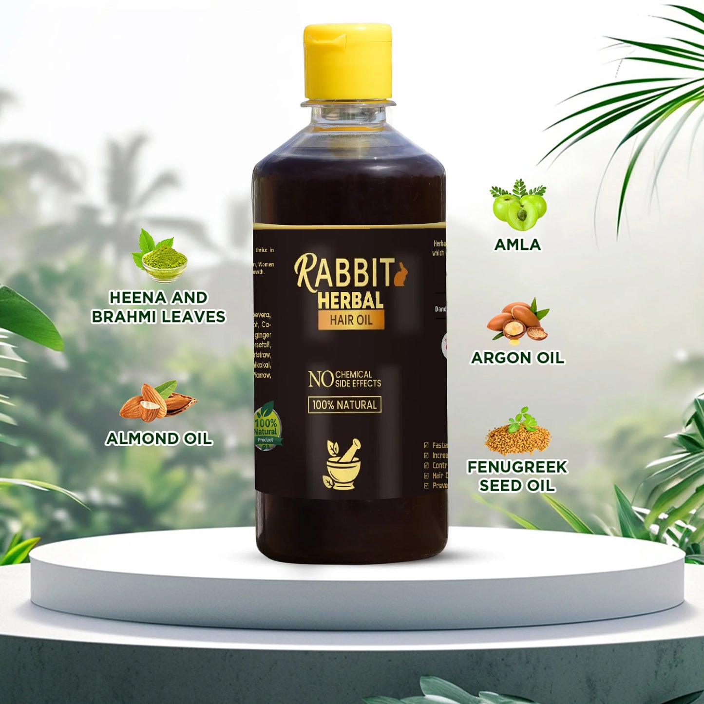 RABBIT BLOOD HAIR OIL